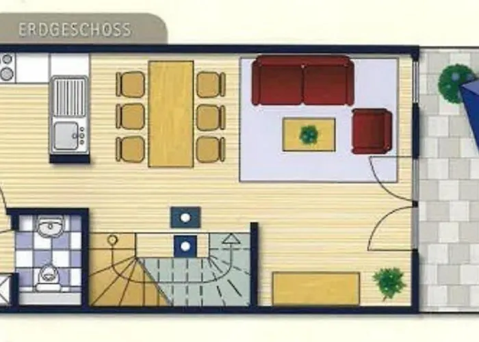 Hébergement de vacances Haus Nr 15, Fischerhus Schillig